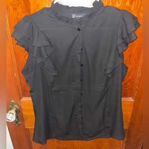 NY & Company Button Blouse